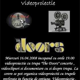 Videoproiectie The Doors