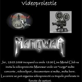 Videoproiectie Manowar