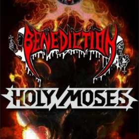 Benediction, Holy Moses si Nominon in Live Metal Club