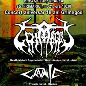 Grimegod concert aniversar 18 ani