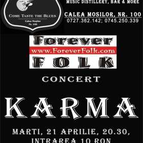 Concert KARMA in club 100 Crossroads