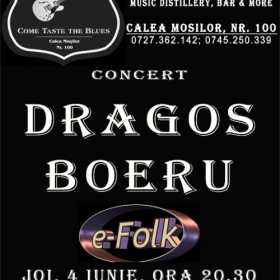 E-Folk prezinta concert DRAGOS BOERU in 100 CROSSROADS