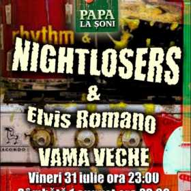 Petrecere cu NIGHTLOSERS si ELVIS ROMANO in Vama Veche