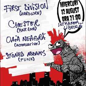 First Division, Chester, Oaia Neagra si Stoned Addams in Suburbia