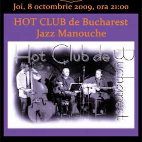 Concert HOT CLUB DE BUCHAREST in club 100 Crossroads