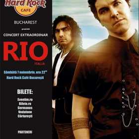 Concert RIO in Hard Rock Cafe Bucuresti