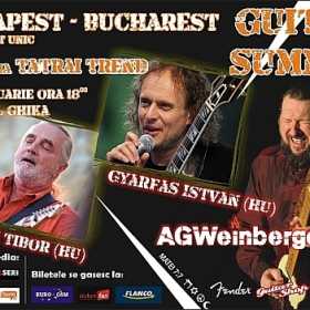 Budapest-Bucharest Guitar Summit, eveniment initiat de AG Weinberger