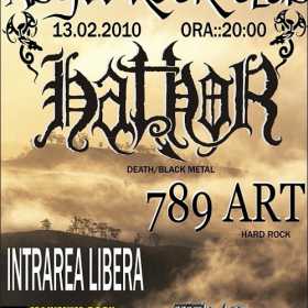 Concert HATHOR si 789 Art in ABYSS ROCK CLUB