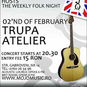 Concert Atelier in Club MoJo Brit Room