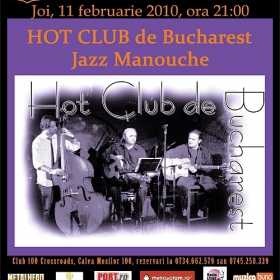 HOT CLUB DE BUCHAREST in club 100 Crossroads