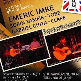 Concert EMERIC TRIO in MoJo Brit Room