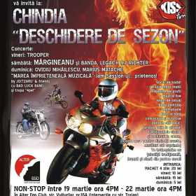 Noi detalii Deschidere de sezon moto CHINDIA