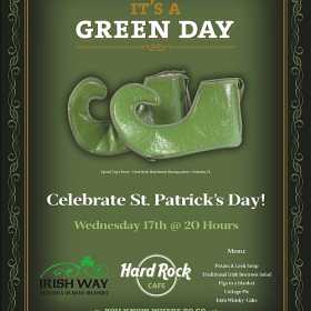 St. Patrick's Day in Hard Rock Cafe