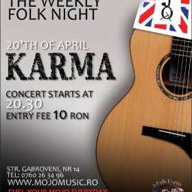 Concert KARMA in Club MoJo BritRoom