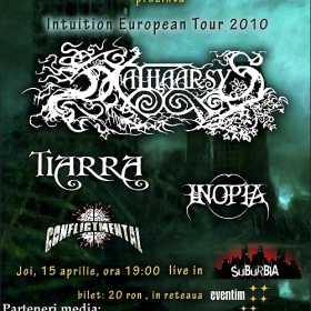 Concert Kathaarsys in Suburbia - Intuition European Tour