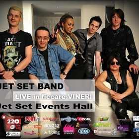 Sun Glasses Party sau seara de muzica live in Jet Set Events Hall cu The Jet Set Band