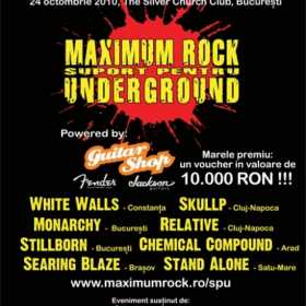 Astazi este finala concursului Maximum Rock - Suport Pentru Undergound