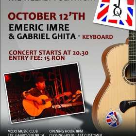 Concert Emeric Imre si Gabriel Ghita in Club MoJo Brit Room