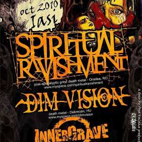 Concert Spiritual Ravishment, Dim Vision si Innergrave in Bar Hand din Iasi