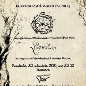 Reverberant Waves Evening cu LABURINTHOS si DORDEDUH in Clubul Vox