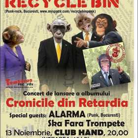 Concert Recycle Bin, Ska Fara Trompete si Alarma in Bar Hand din Iasi