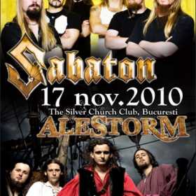 Concert Sabaton in The Silver Church Club, Bucuresti 17 noiembrie 2010