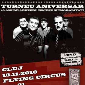 Concert aniversar E.M.I.L. in Flying Circus Pub