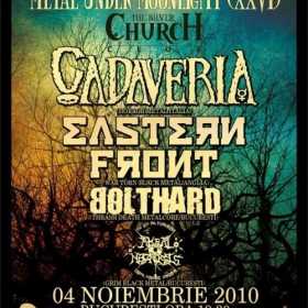 Programul Metal Under Moonlight XXVI - Cadaveria, Eastern Front, Bolthard si Akral Necrosis