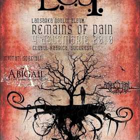 Lansare L.O.S.T. - Remains of Pain in club Fabrica din Bucuresti