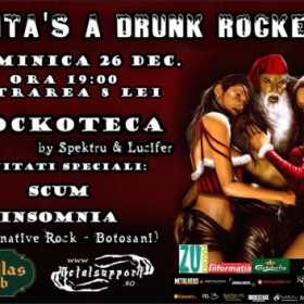 Santa's A Drunk Rocker 2 in Dallas Pub din Botosani