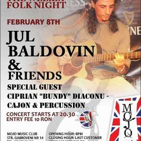 Concert Jul Baldovin si Ciprian Bundy Diaconu in club MoJo BritRoom