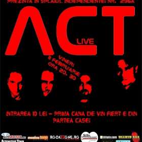 Concert al trupei ACT in Grill Pub