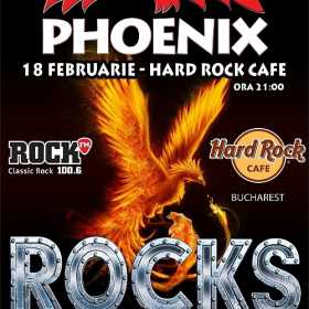 Concert special Phoenix Rocks in Hard Rock Cafe