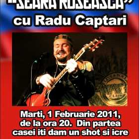 Seara Ruseasca cu Radu Captari in Watt Club