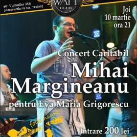 Concert umanitar Mihai Margineanu in Watt Club