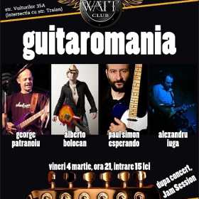 George Patranoiu, Alberto Bolocan, Paul Simon Esperando si Alexandru Iuga in Watt Club