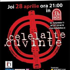 Concert Celelalte Cuvinte in JukeBox Club