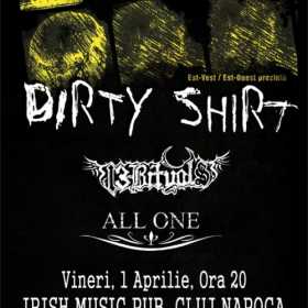 Concert Dirty Shirt in Irish Music Pub din Cluj-Napoca