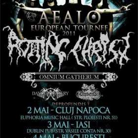 3 concerte Rotting Christ in Romania!