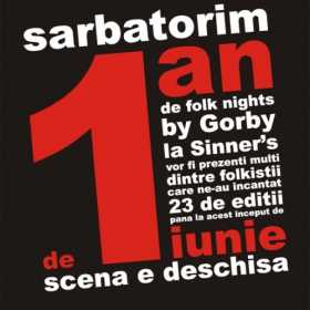 Aniversare 1 an de 'Folk Nights by Gorby' la Club Sinner's