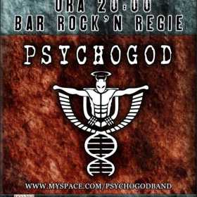 Concert Psychogod in Club Rock'N Regie