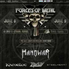 MANOWAR – cap de afis la Forces of Metal 2012 in Olanda