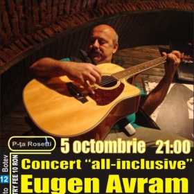 Concert Eugen Avram la Folk Nights By Gorby in Sinner's Club