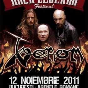 Concert Venom la Festivalul Rock Legends editia I in Arenele Romane