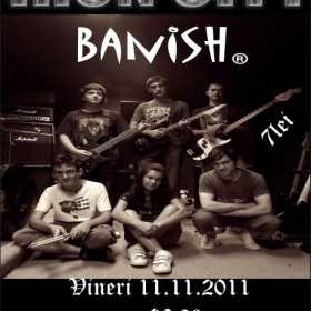 Concert al trupei Banish in club Iron City