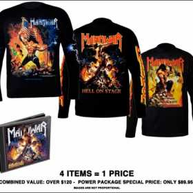 MANOWAR & HOLYHELL - 5 noi pachete promotionale pe The Kingdom Of Steel