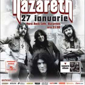 Nazareth live in Hard Rock Cafe – se suplimenteaza biletele cu loc