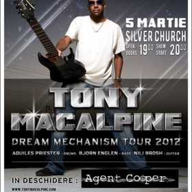 Agent Cooper vor canta in deschiderea Tony MacAlpine la Bucuresti