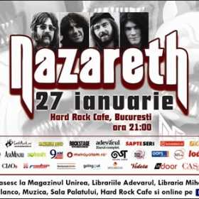 Concert Nazareth in Hard Rock Cafe