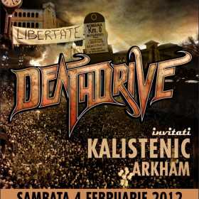 Concert Deathdrive, Arkham si Kalistenic in Damage Club